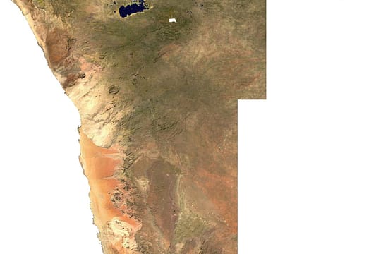 Satellite Map Namibia